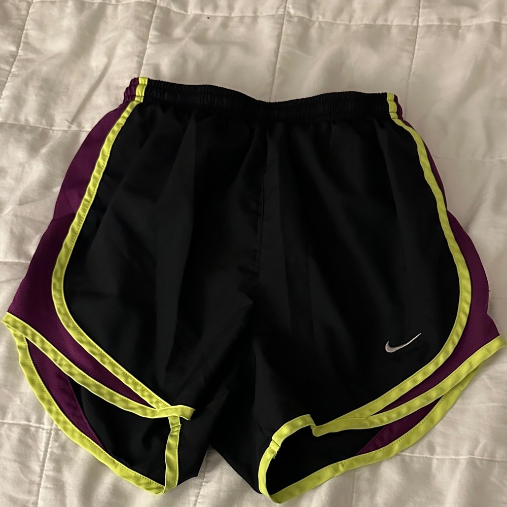 *NWOT* Nike Women's Black and Purple Running Shorts